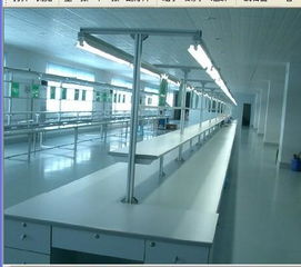 東莞市千力電子材料經營部 電子廠流水線與作業臺的高清圖解